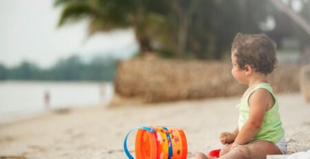 consejos para ir a la playa con bebés